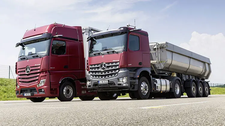 Mercedes Actros truck / کامیون مرسدس بنز آکتروس