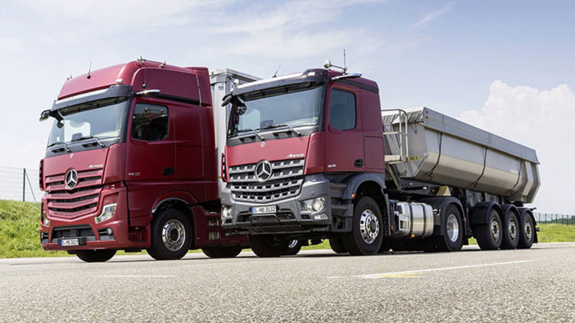 Mercedes Actros truck / کامیون مرسدس بنز آکتروس