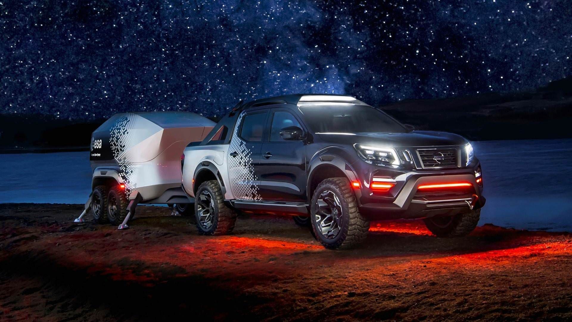 Nissan Navara Dark Sky Concept pickup / پیک‌آپ مفهومی نیسان ناوارا دارک اسکای