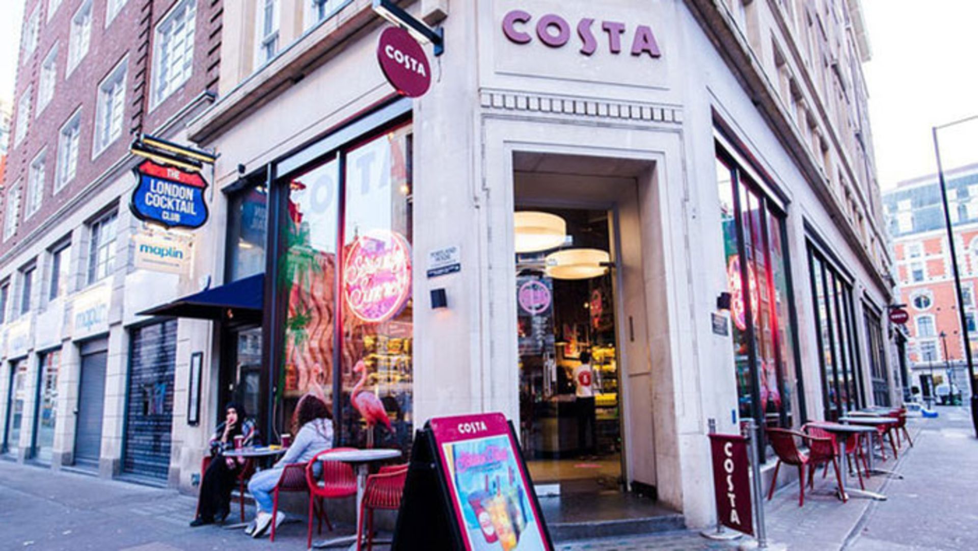 costa coffee