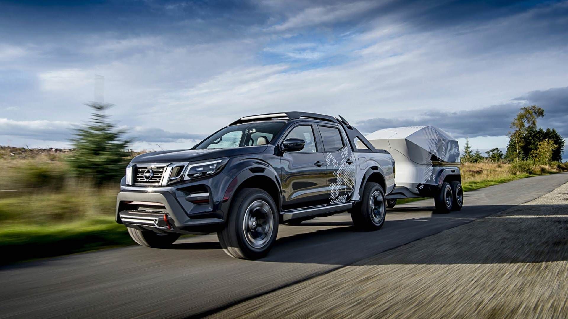 Nissan Navara Dark Sky Concept pickup / پیک‌آپ مفهومی نیسان ناوارا دارک اسکای