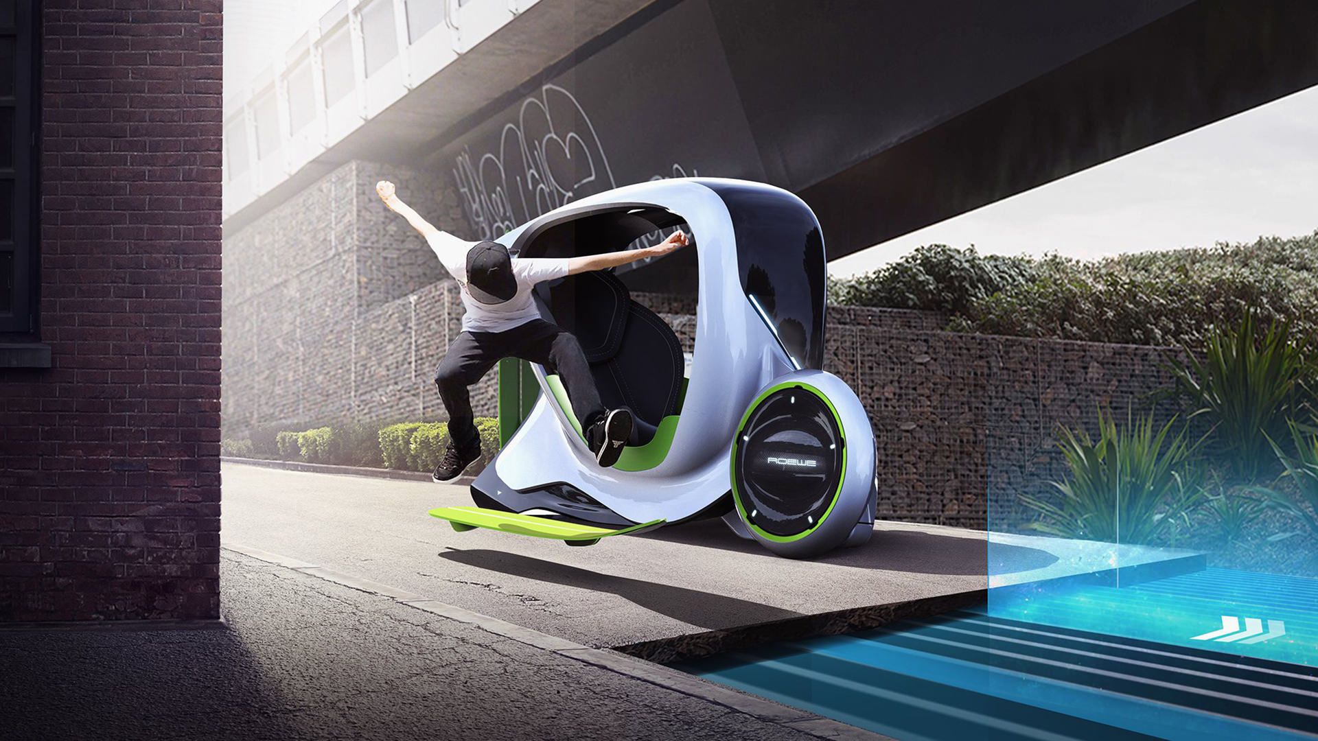 Roewe I-Unit concept / خودروی مفهومی رووی آی-یونیت