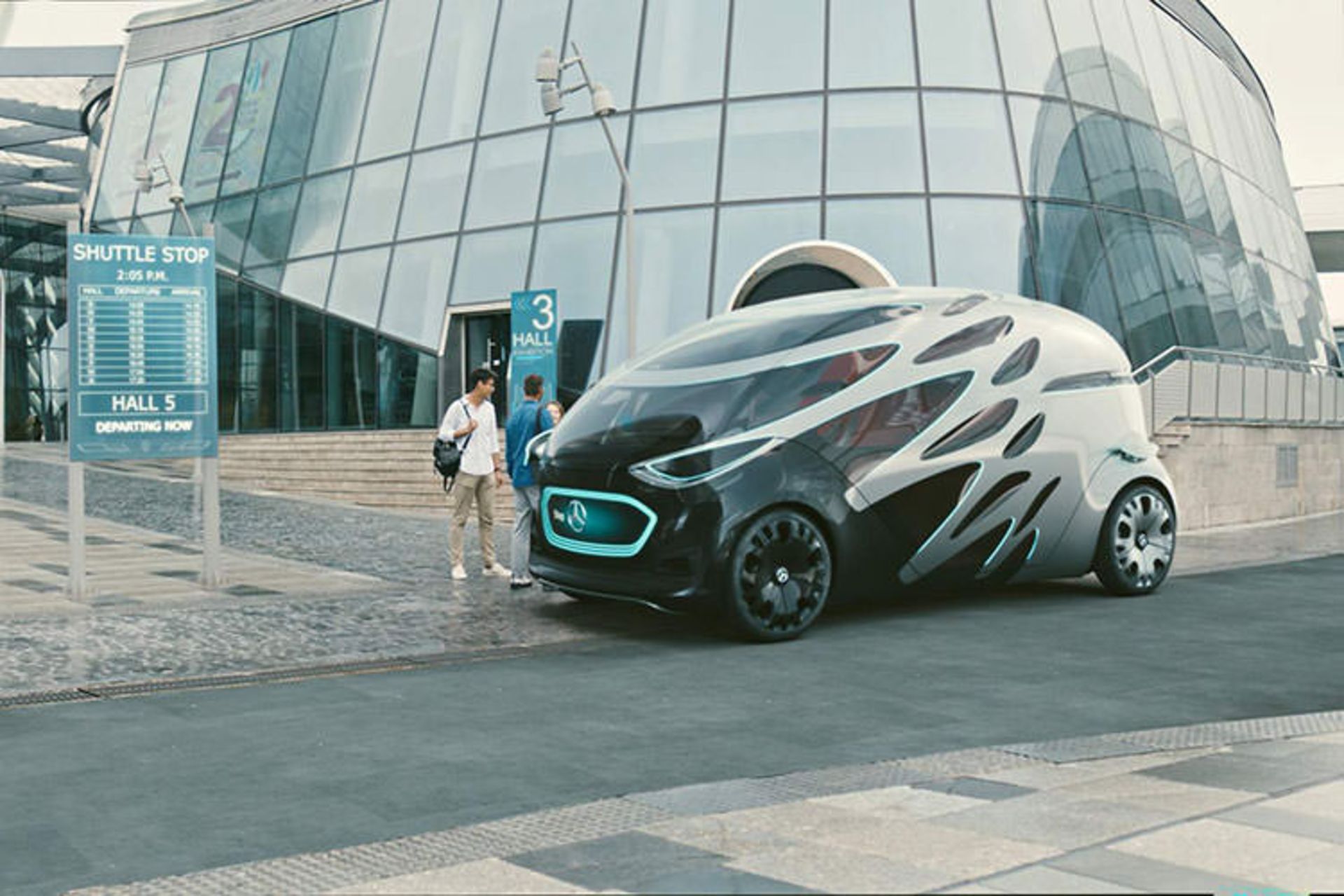 Mercedes-Benz Vision Urbanetic Autonomous car / خودروی خودران مرسدس بنز ویژن اوربانتیک