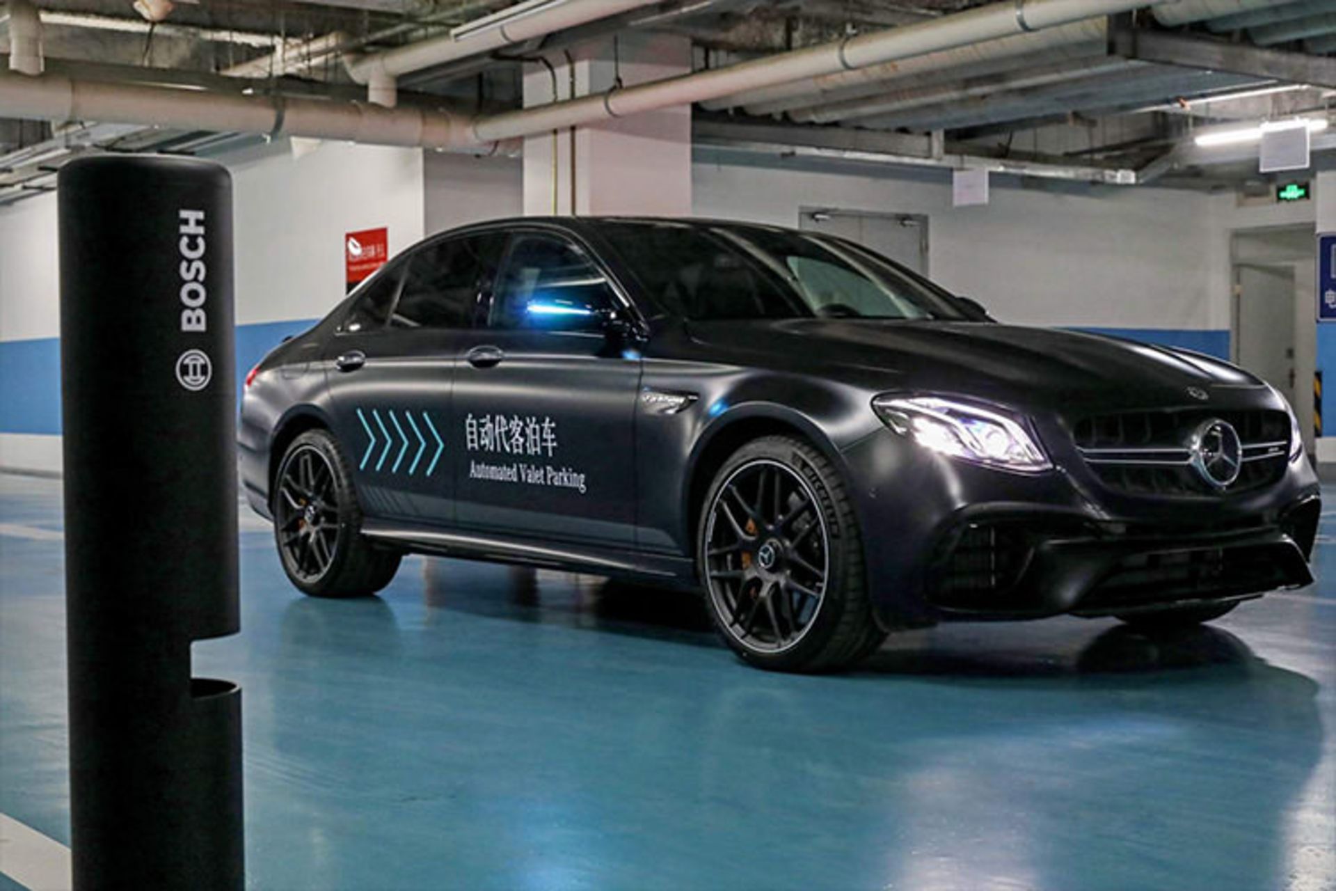 Mercedes Benz Bosch Automated Valet Parking