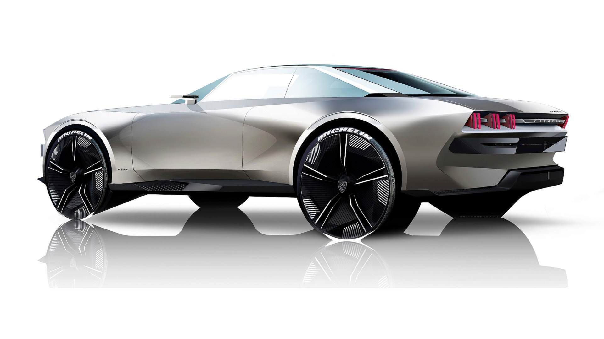 Peugeot e-Legend Concept / خودروی مفهومی برقی خودران پژو ای-لجند