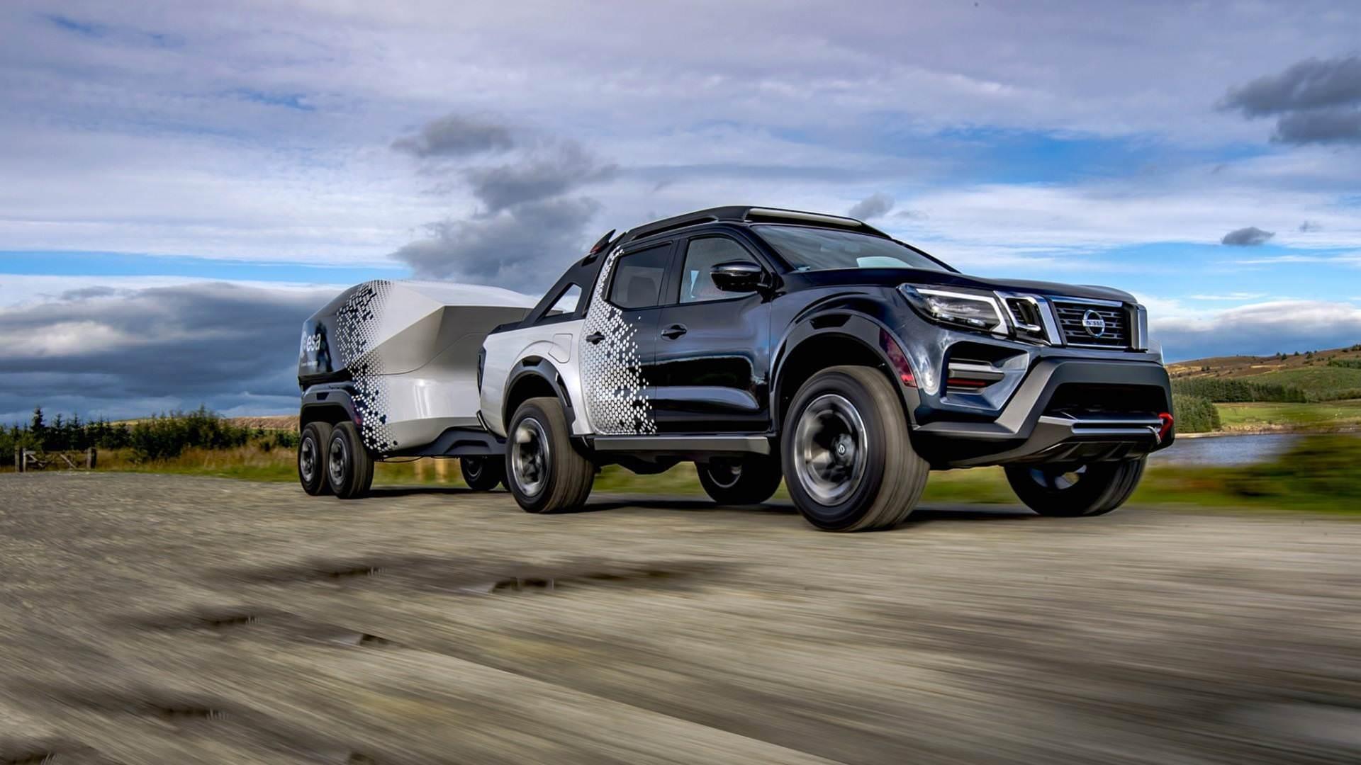 Nissan Navara Dark Sky Concept pickup / پیک‌آپ مفهومی نیسان ناوارا دارک اسکای