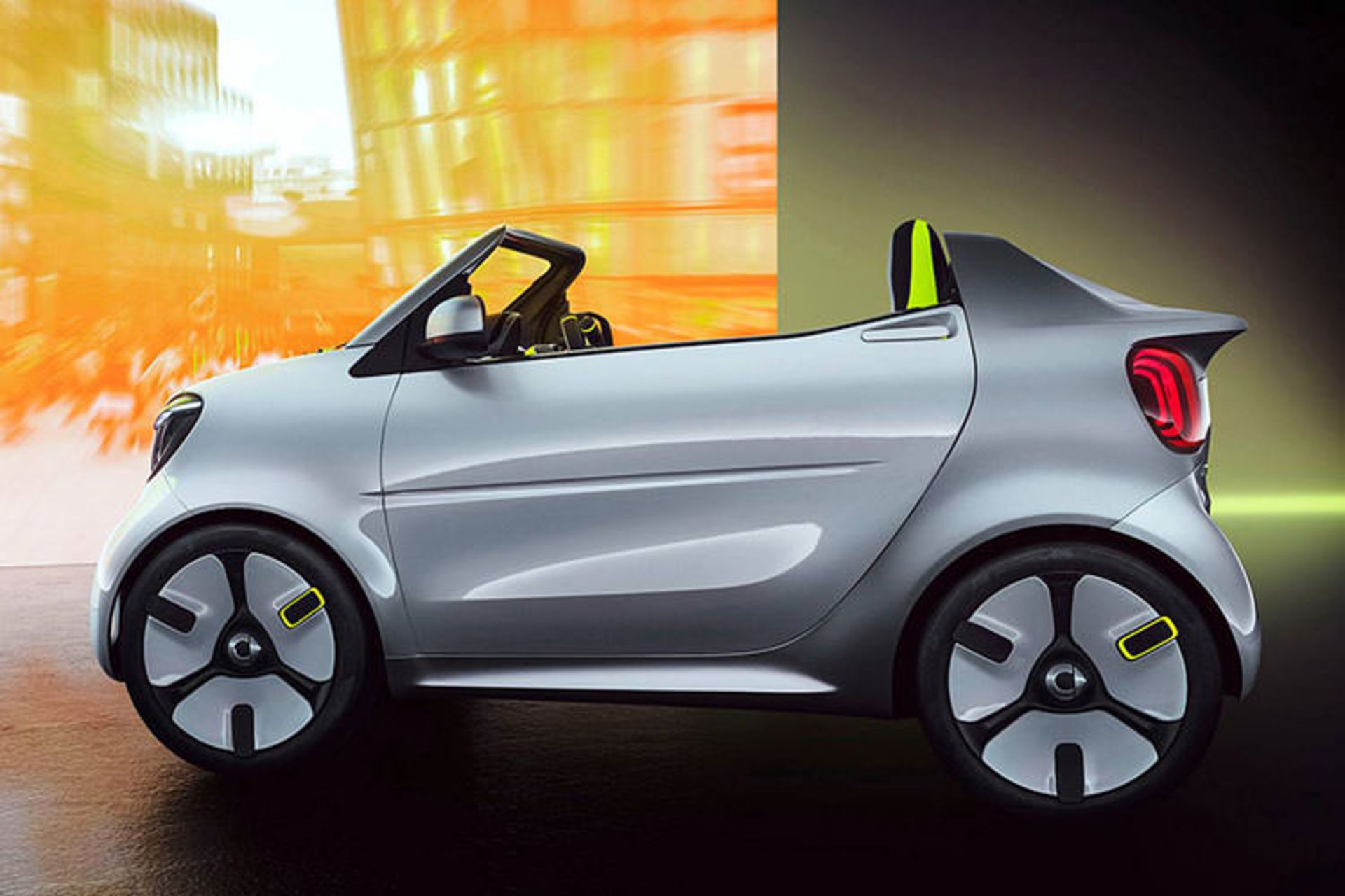 Smart Forease concept EV Speedster / خودروی مفهومی برقی اسمارت فورایز