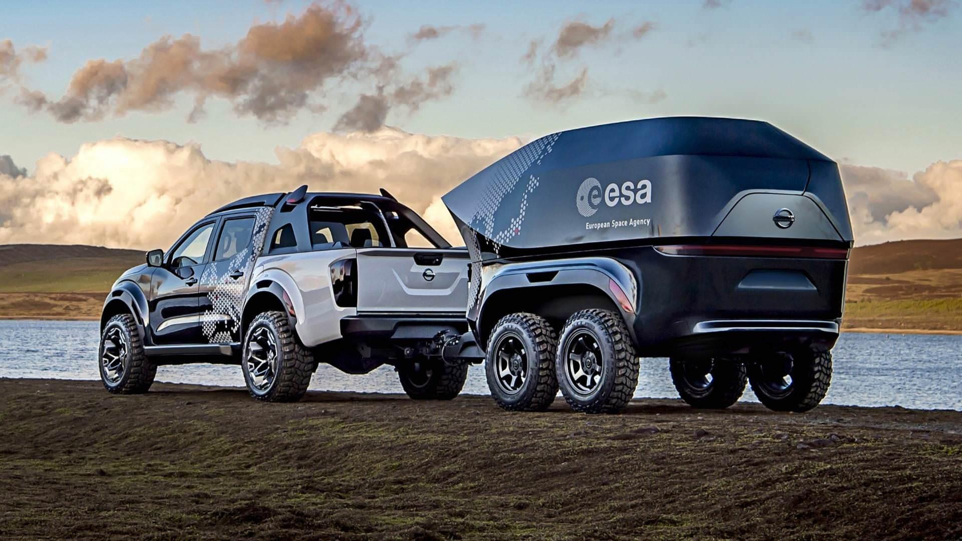 Nissan Navara Dark Sky Concept pickup / پیک‌آپ مفهومی نیسان ناوارا دارک اسکای