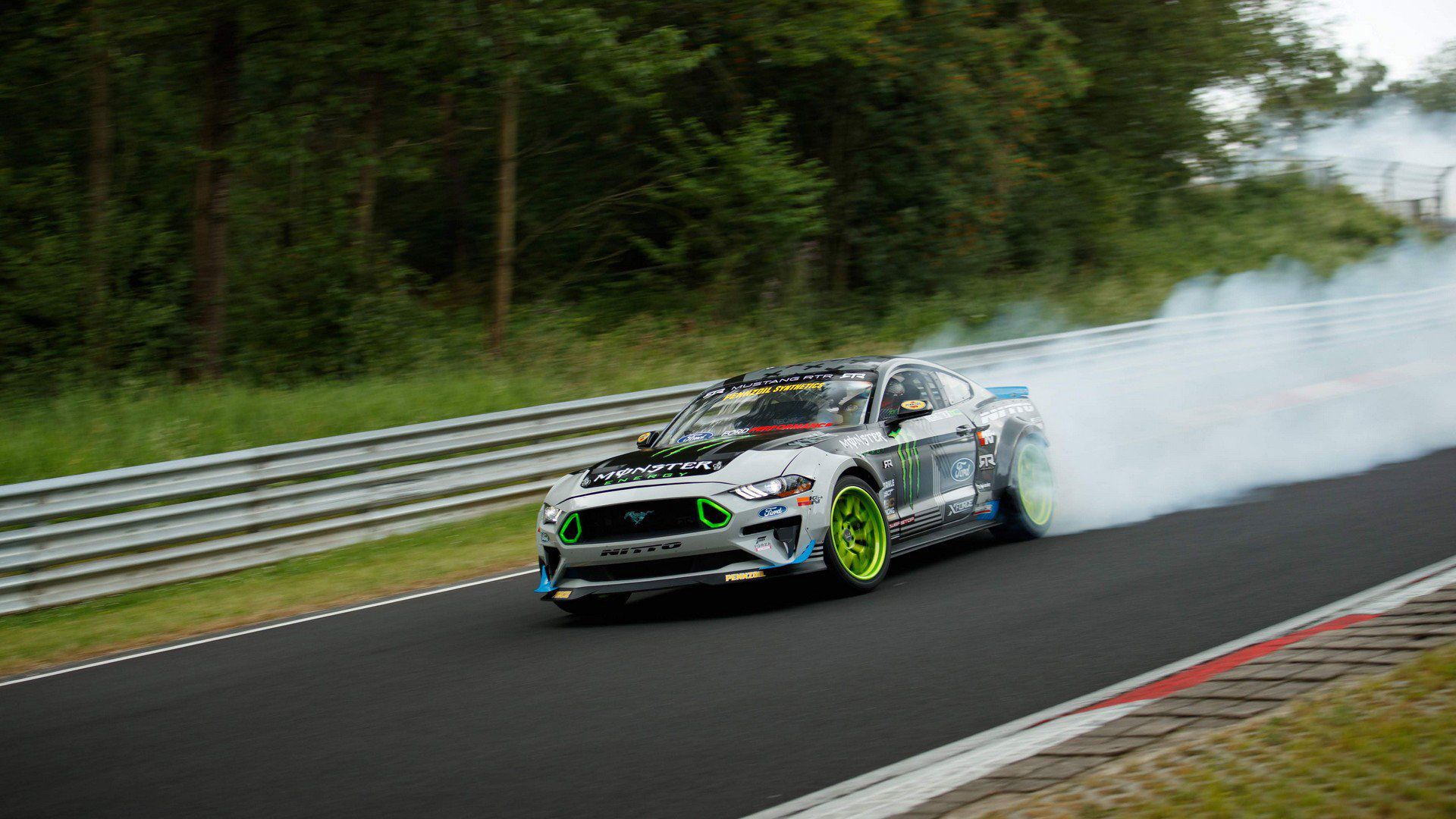 Ford Mustang RTR Drift Nurburgring / فورد موستانگ RTR دریفت نوربرگ‌رینگ