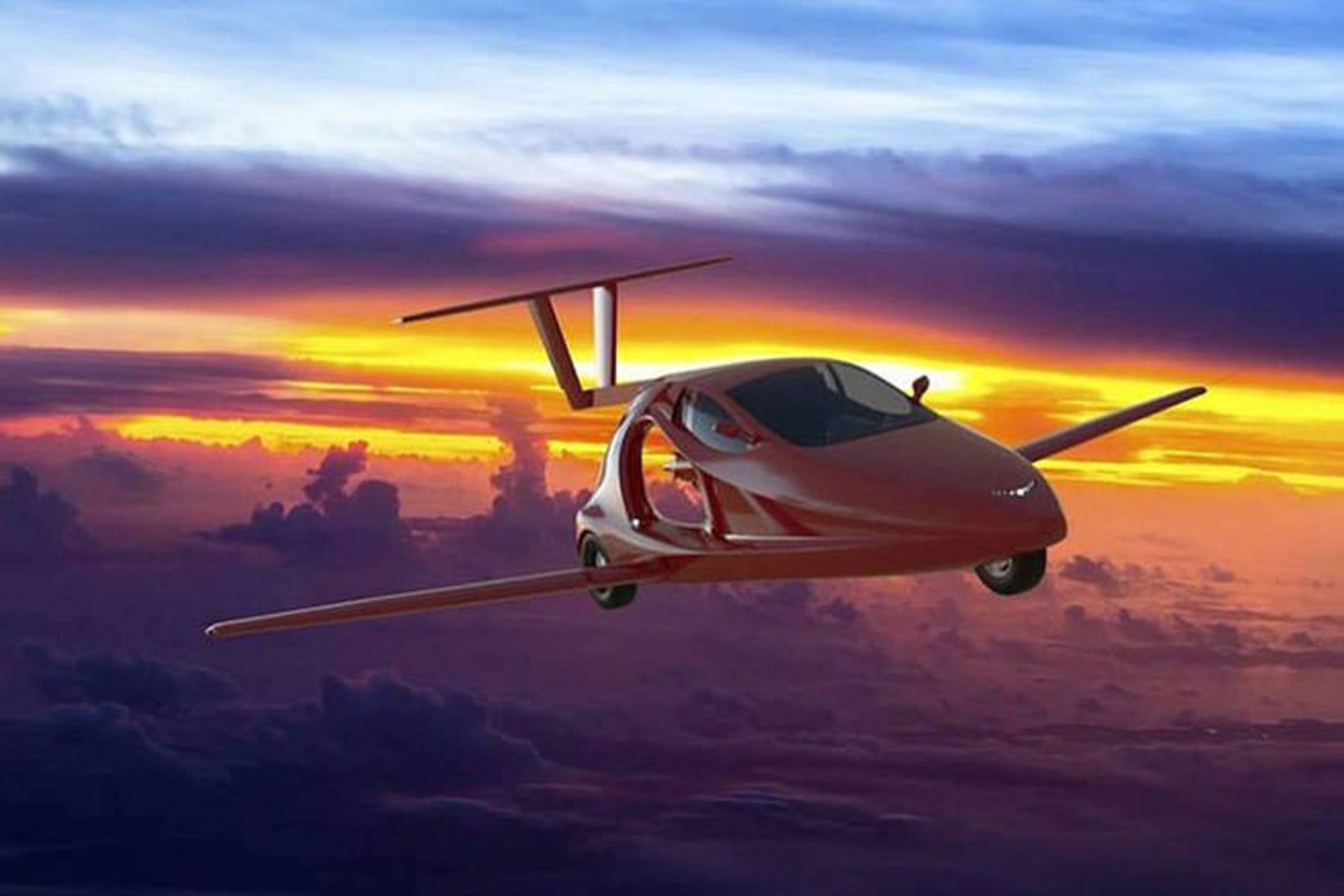 Samson Sky Switchblade Flying Car /  خودروی پرنده سامسون اسکای سوئیچ‌بلید
