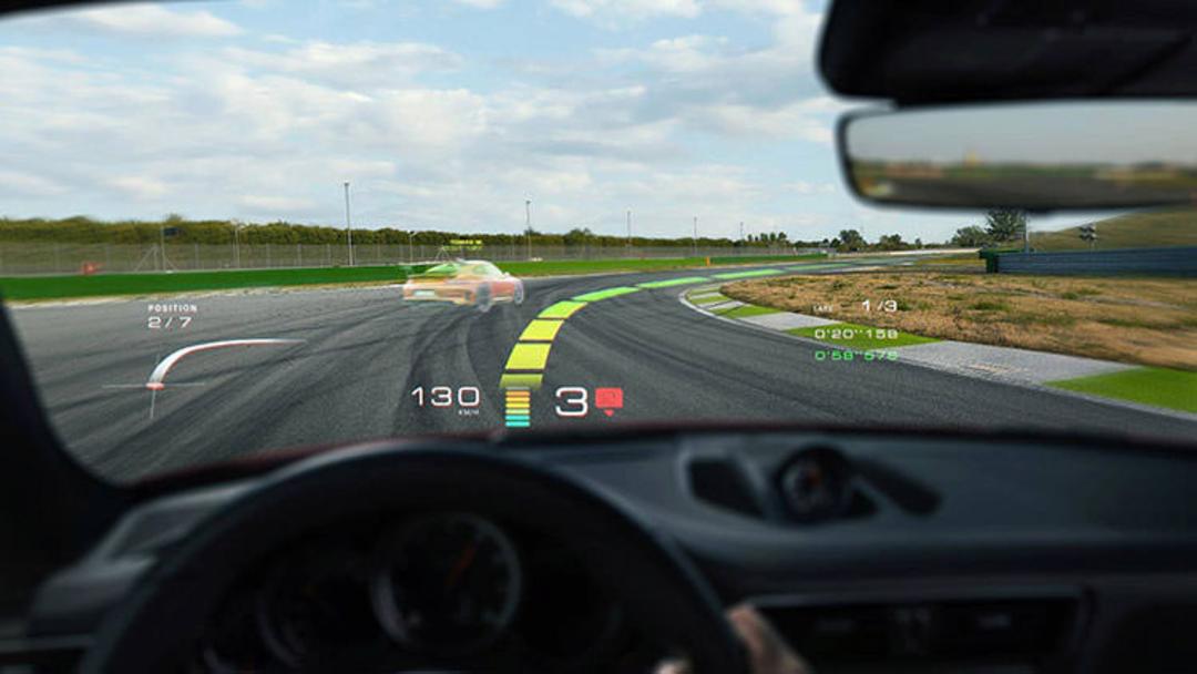 Porsche Hyundai WayRay Augmented Reality / واقعیت افزوده پورشه هیوندای وی‌ری