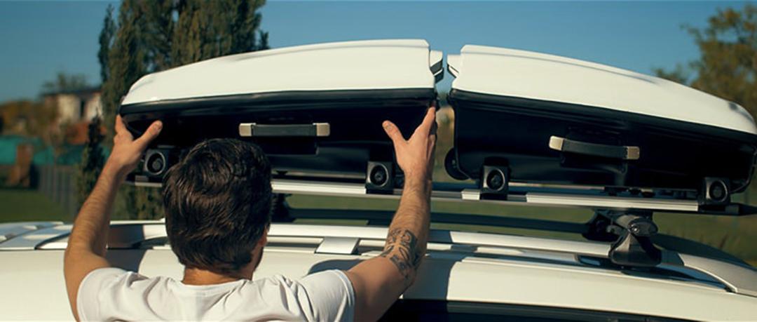  Lugga suitcase Kickstarter / باربند سقفی و چمدان لوگا کیک‌استارتر 