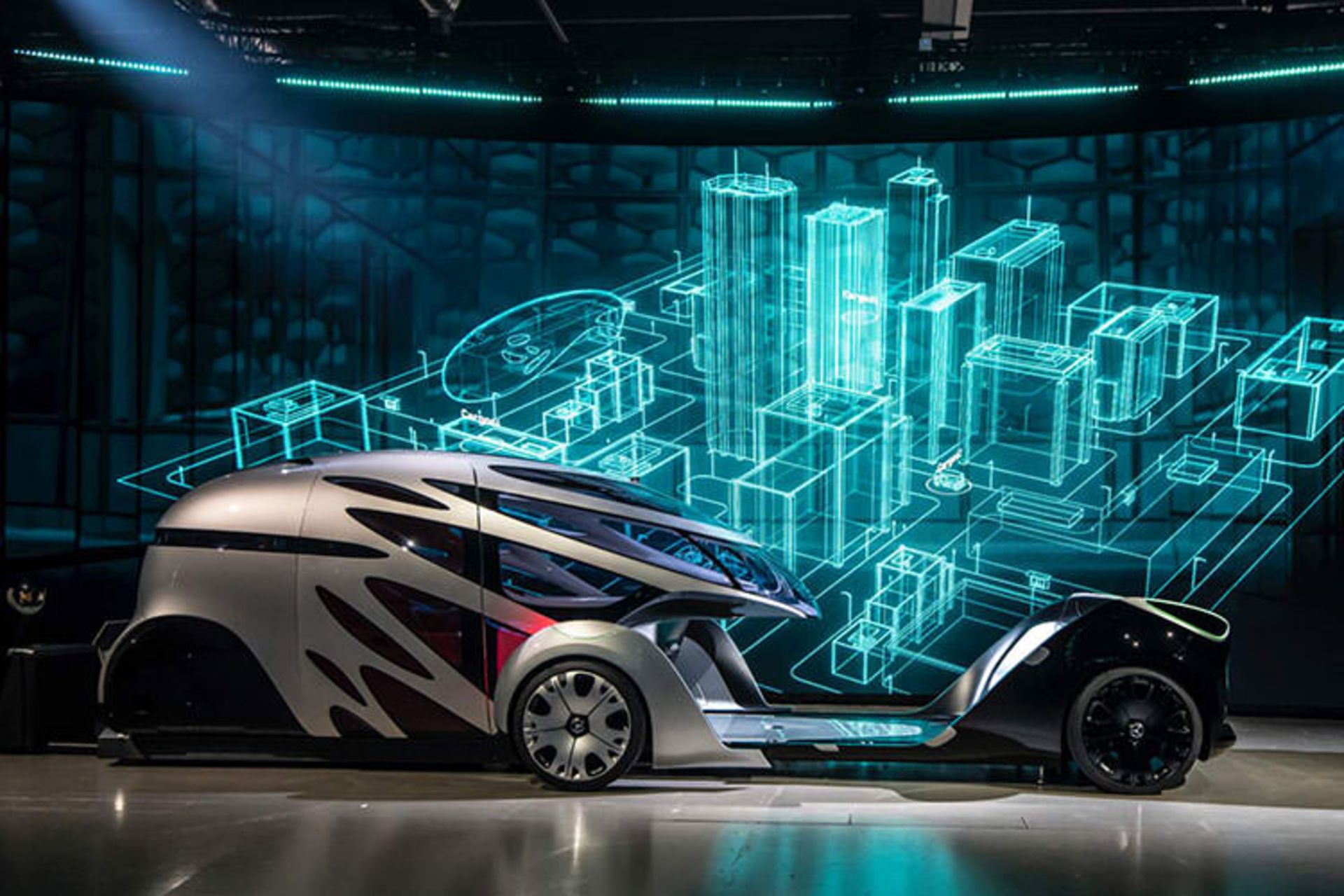 Mercedes-Benz Vision Urbanetic Autonomous car / خودروی خودران مرسدس بنز ویژن اوربانتیک