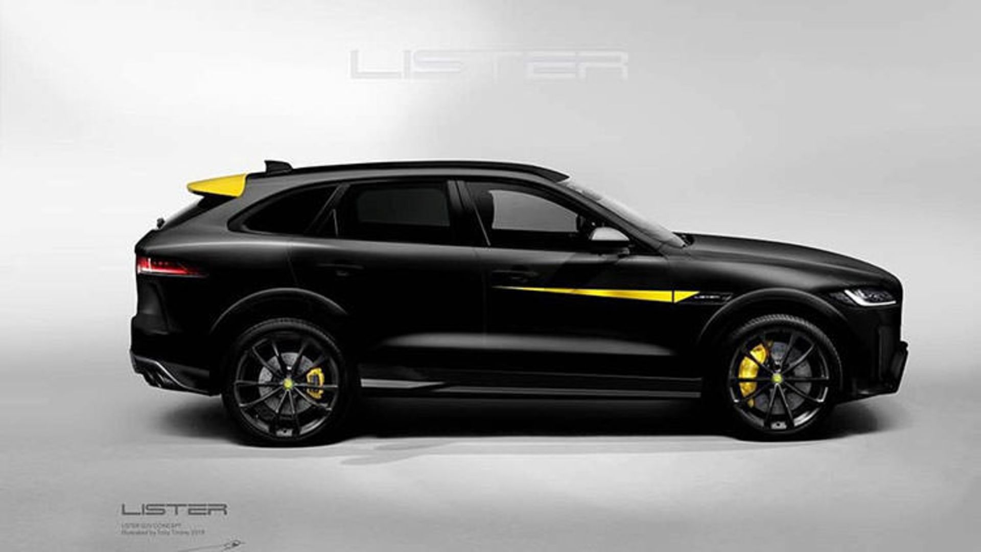 Jaguar F-Pace Lister LFP / جگوار اف-پیس لیستر LFP