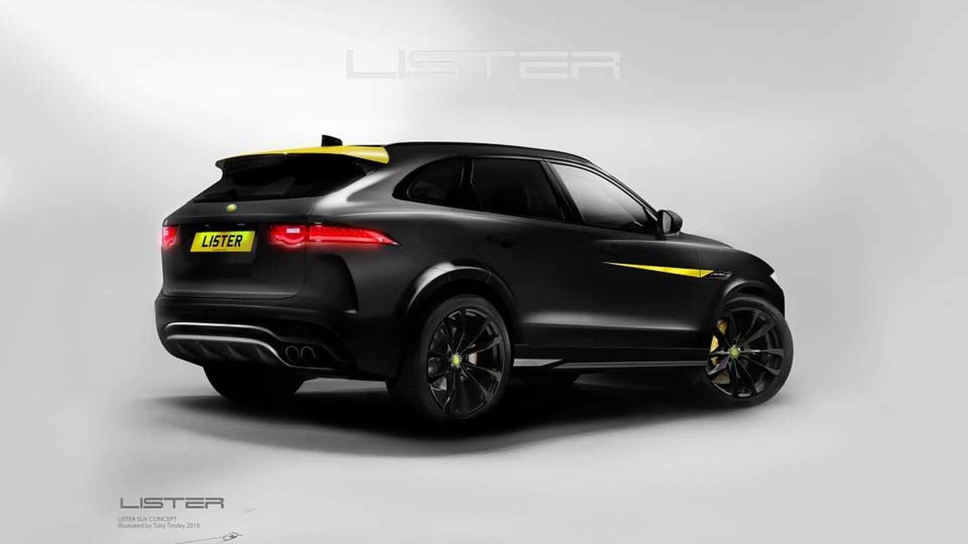 Jaguar F-Pace Lister LFP / جگوار اف-پیس لیستر LFP
