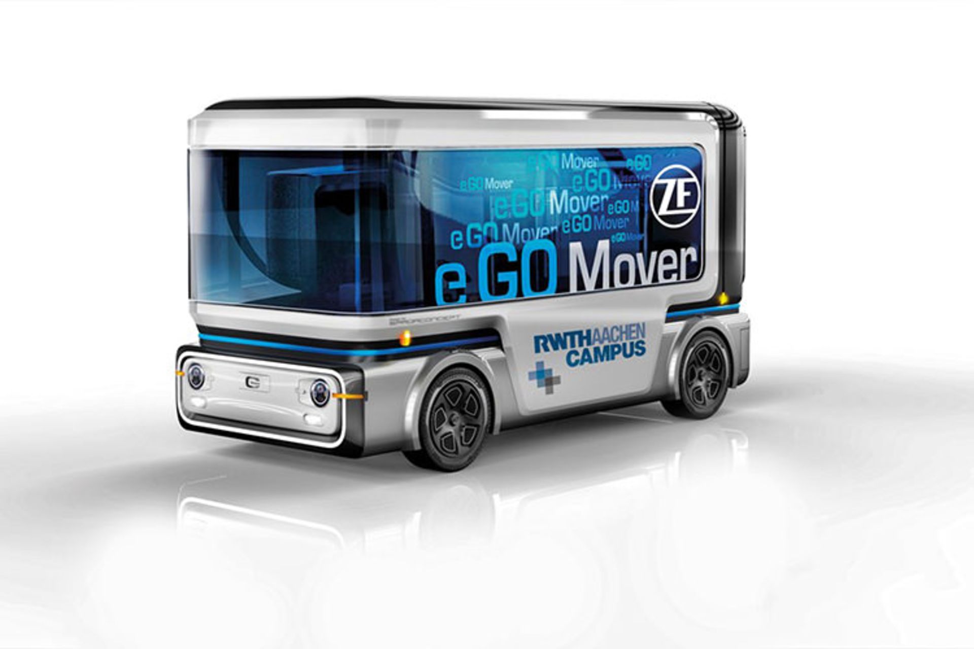 ZF Electric Autonomous car / خودروی خودران برقی