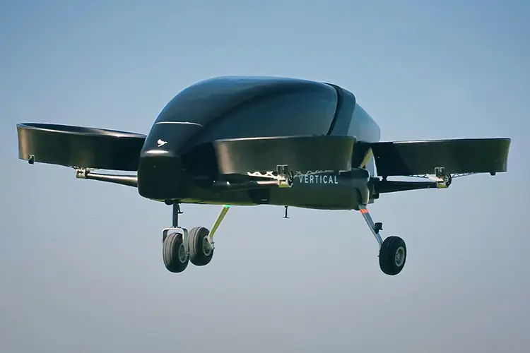 Vertical Aerospace Electric air taxi / تاکسی پرنده برقی ورتیکال ایرواسپیس