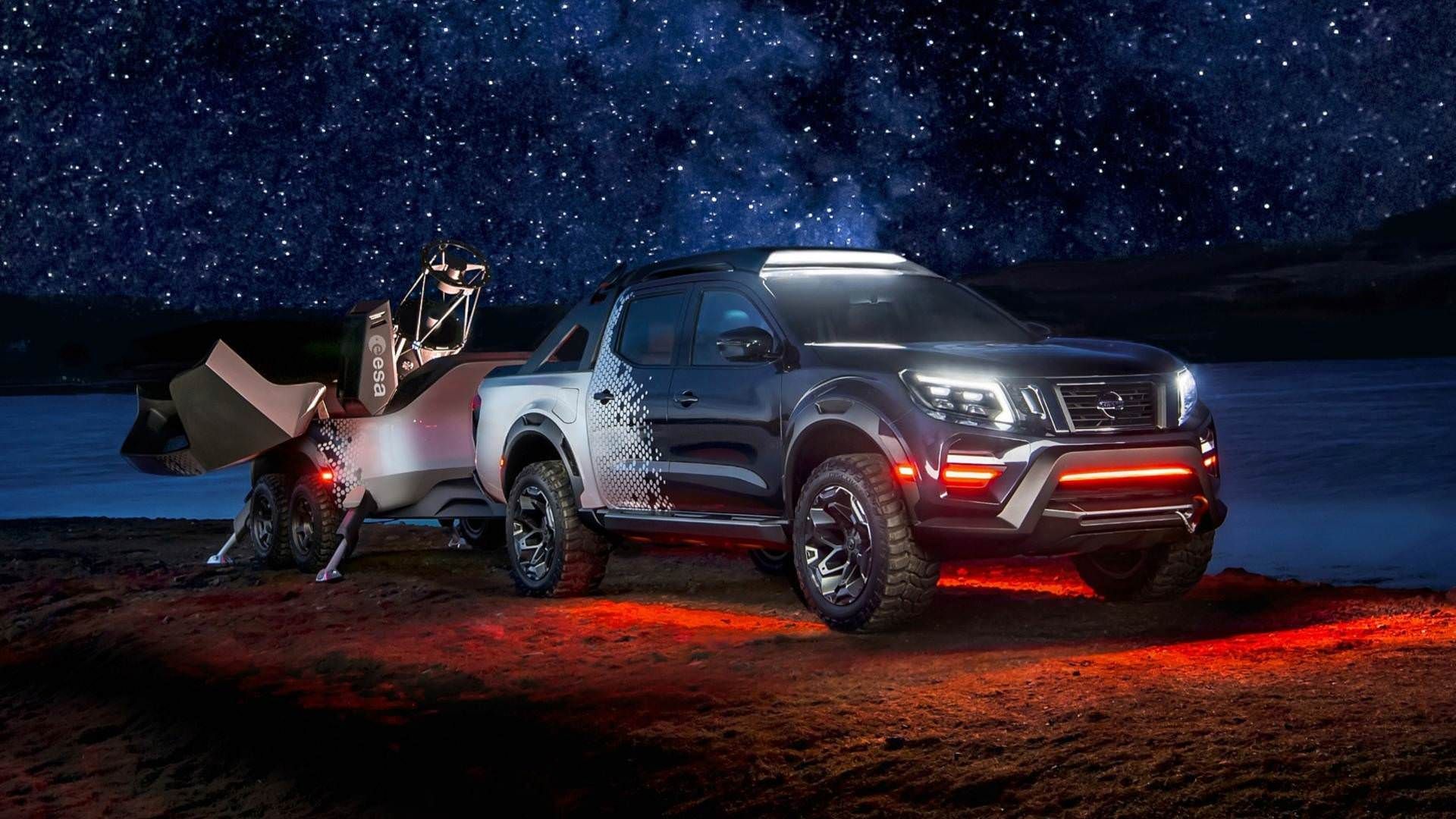 Nissan Navara Dark Sky Concept pickup / پیک‌آپ مفهومی نیسان ناوارا دارک اسکای