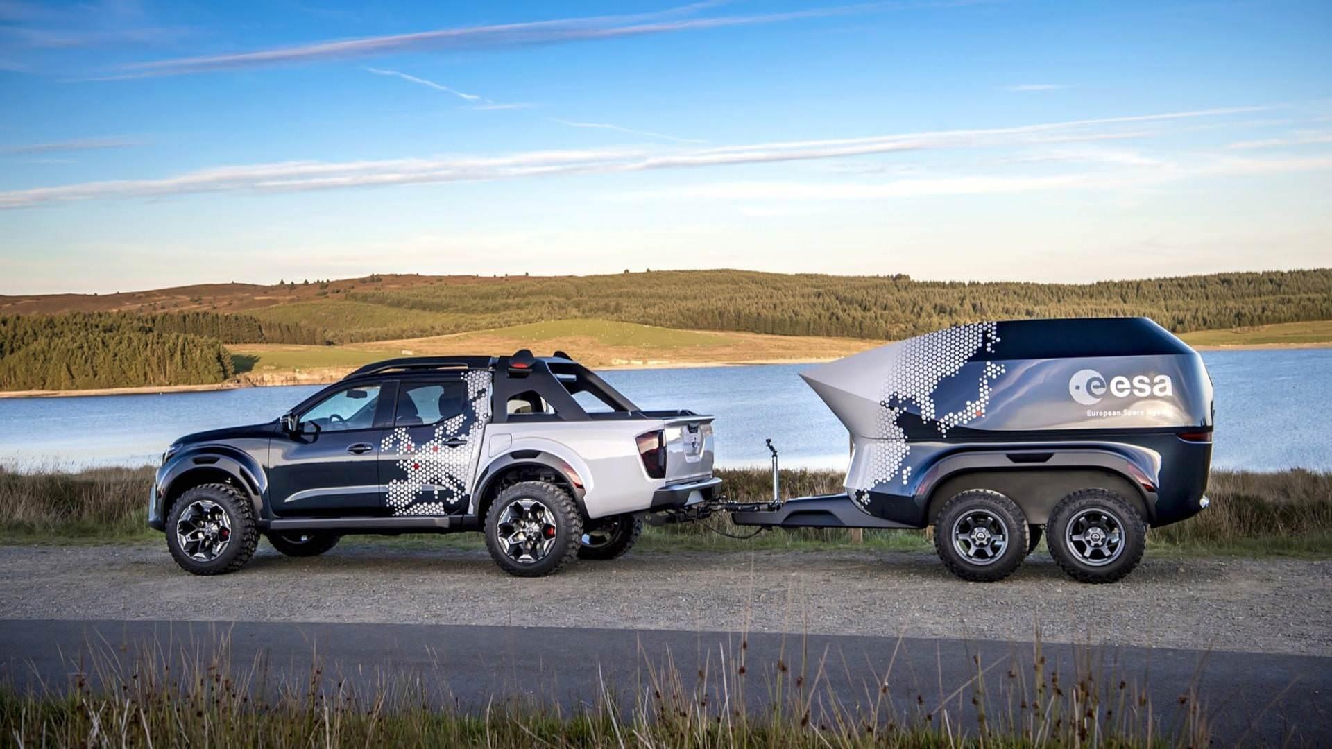 Nissan Navara Dark Sky Concept pickup / پیک‌آپ مفهومی نیسان ناوارا دارک اسکای