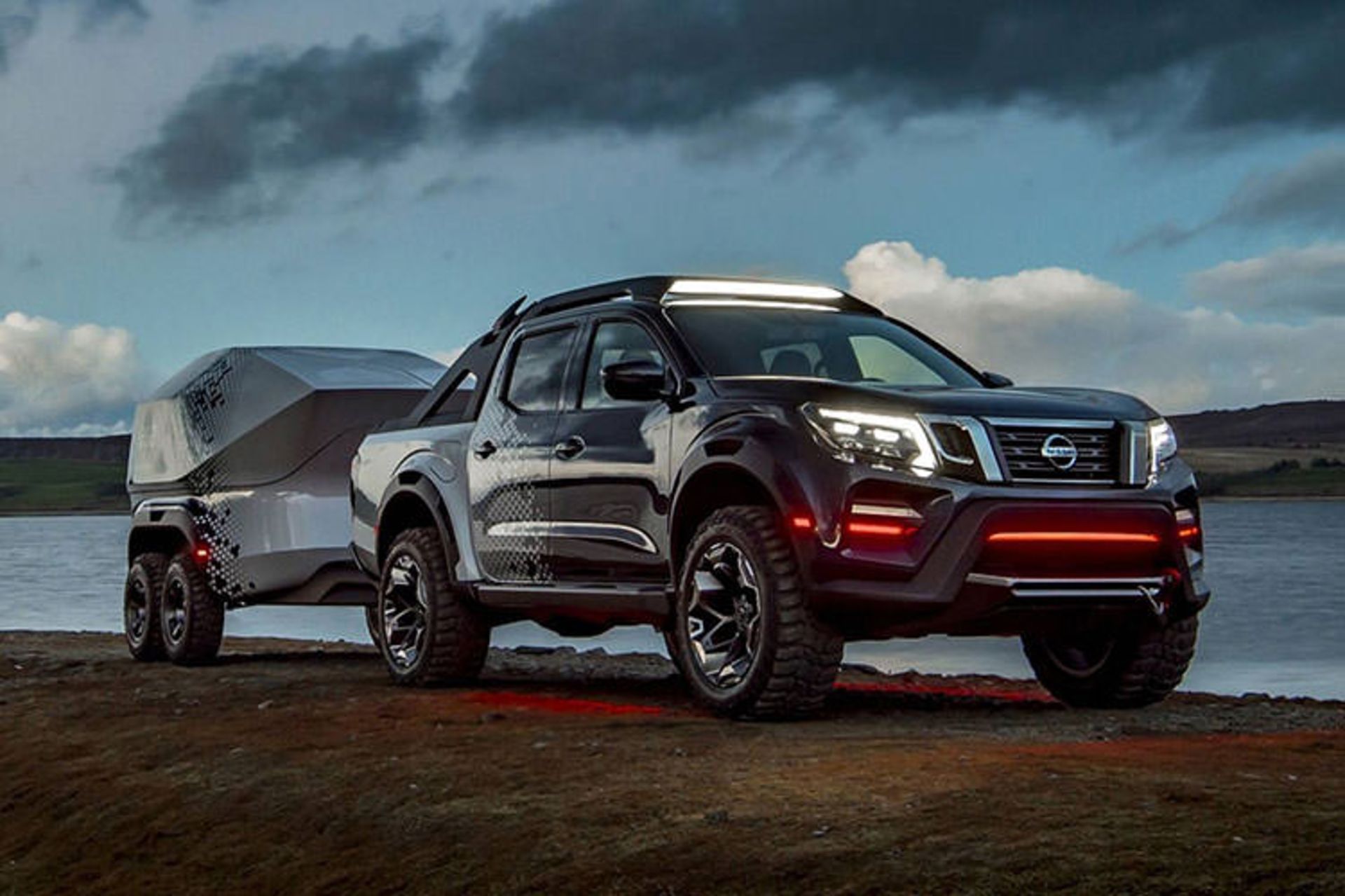 Nissan Navara Dark Sky Concept pickup / پیک‌آپ مفهومی نیسان ناوارا دارک اسکای