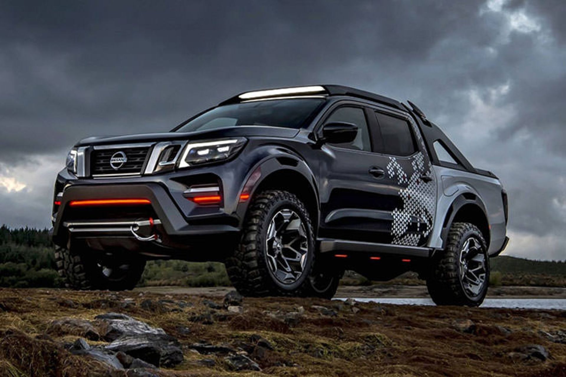 Nissan Navara Dark Sky Concept pickup / پیک‌آپ مفهومی نیسان ناوارا دارک اسکای