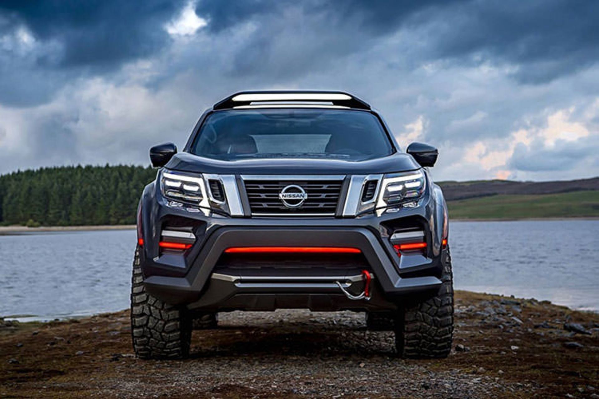 Nissan Navara Dark Sky Concept pickup / پیک‌آپ مفهومی نیسان ناوارا دارک اسکای