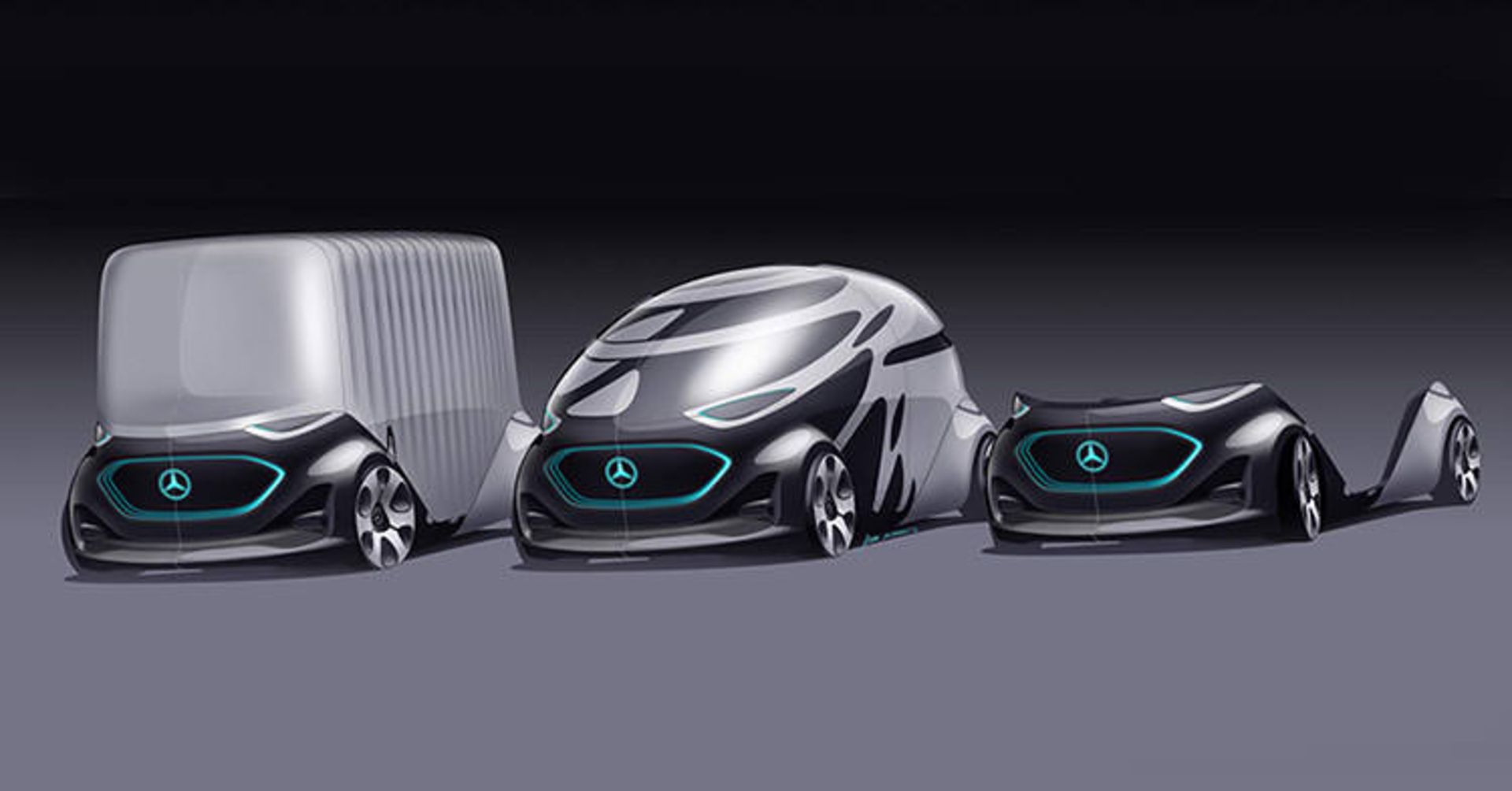 Mercedes-Benz Vision Urbanetic Autonomous car / خودروی خودران مرسدس بنز ویژن اوربانتیک