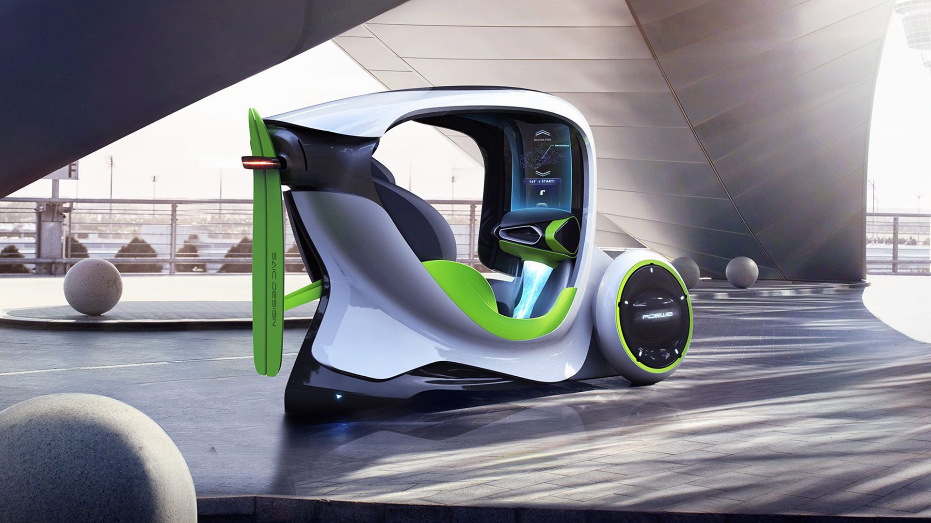 Roewe I-Unit concept / خودروی مفهومی رووی آی-یونیت