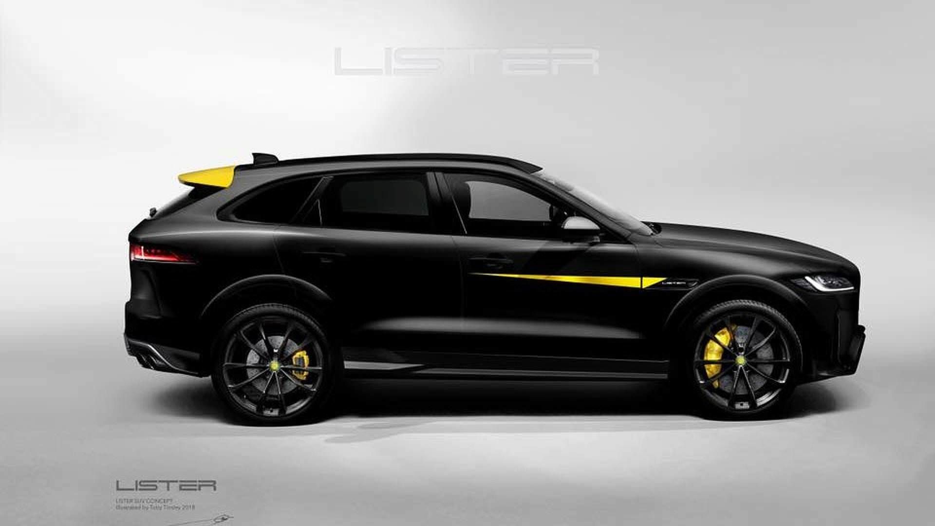 Jaguar F-Pace Lister LFP / جگوار اف-پیس لیستر LFP