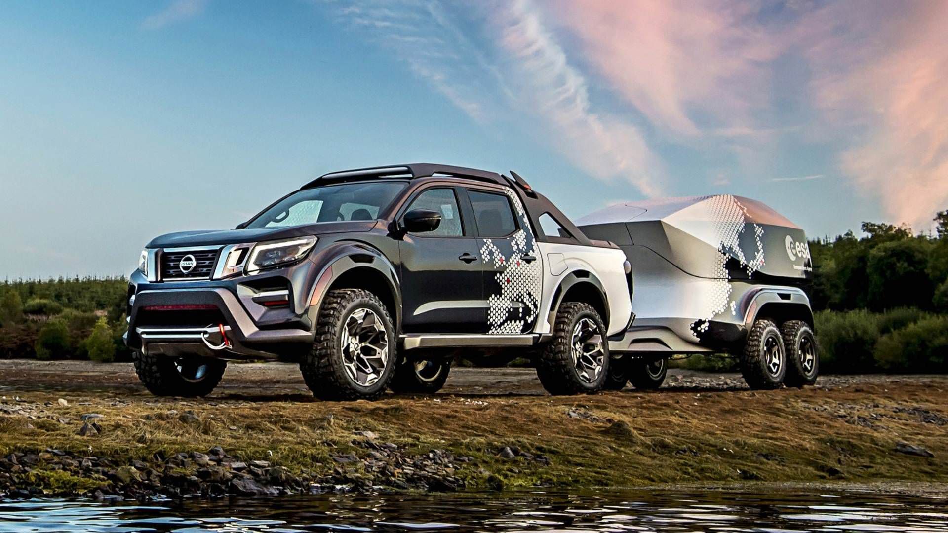 Nissan Navara Dark Sky Concept pickup / پیک‌آپ مفهومی نیسان ناوارا دارک اسکای