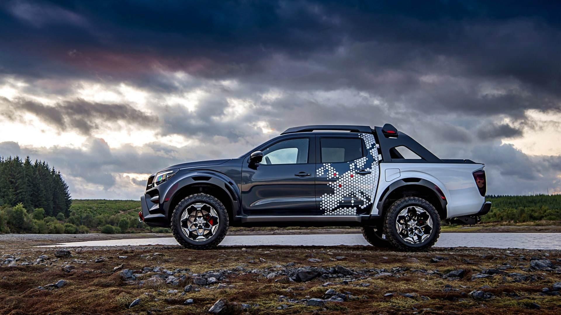 Nissan Navara Dark Sky Concept pickup / پیک‌آپ مفهومی نیسان ناوارا دارک اسکای