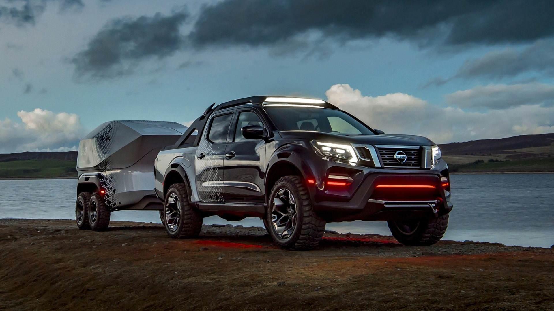 Nissan Navara Dark Sky Concept pickup / پیک‌آپ مفهومی نیسان ناوارا دارک اسکای