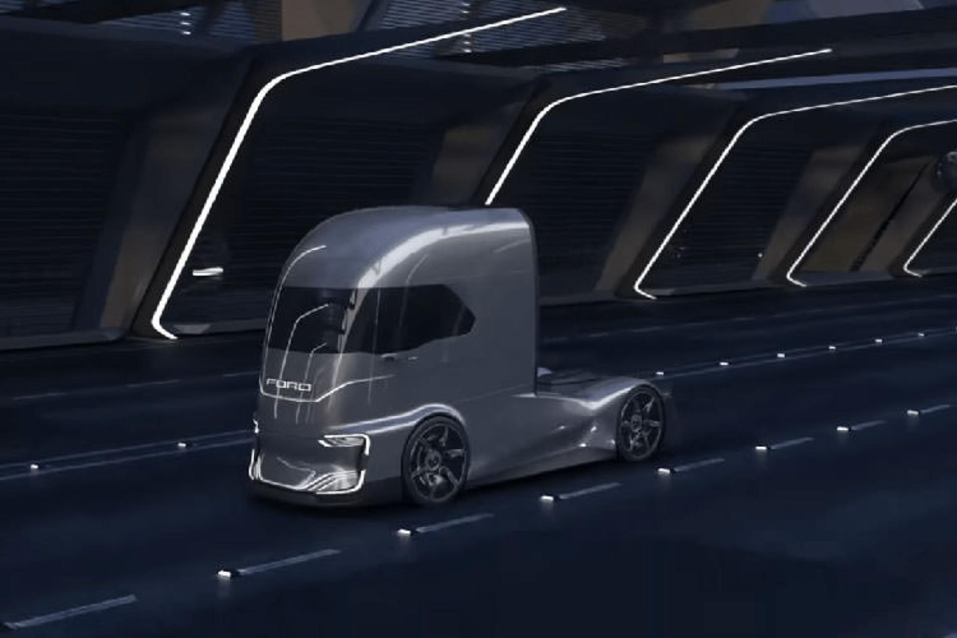 Ford F-Vision concept electric autonomous truck / کامیون مفهومی برقی خودران فورد اف-ویژن 