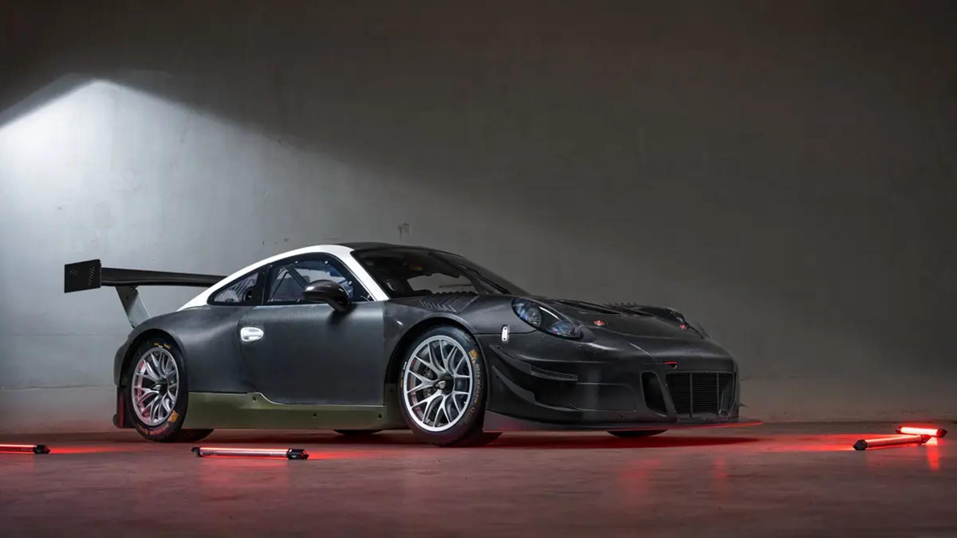 خودرو پورشه 2018 PORSCHE 911 GT3 CUP R (991.2) از نمای سه‌رخ جلو