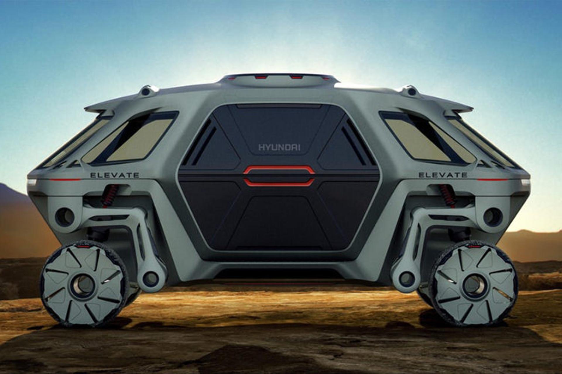 Hyundai Elevate robotic car / هیوندای رباتیک