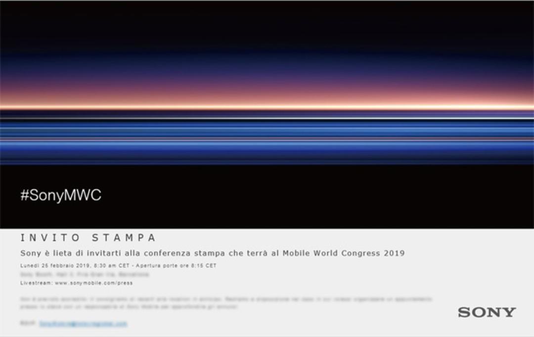کنفرانس سونی در MWC 2019