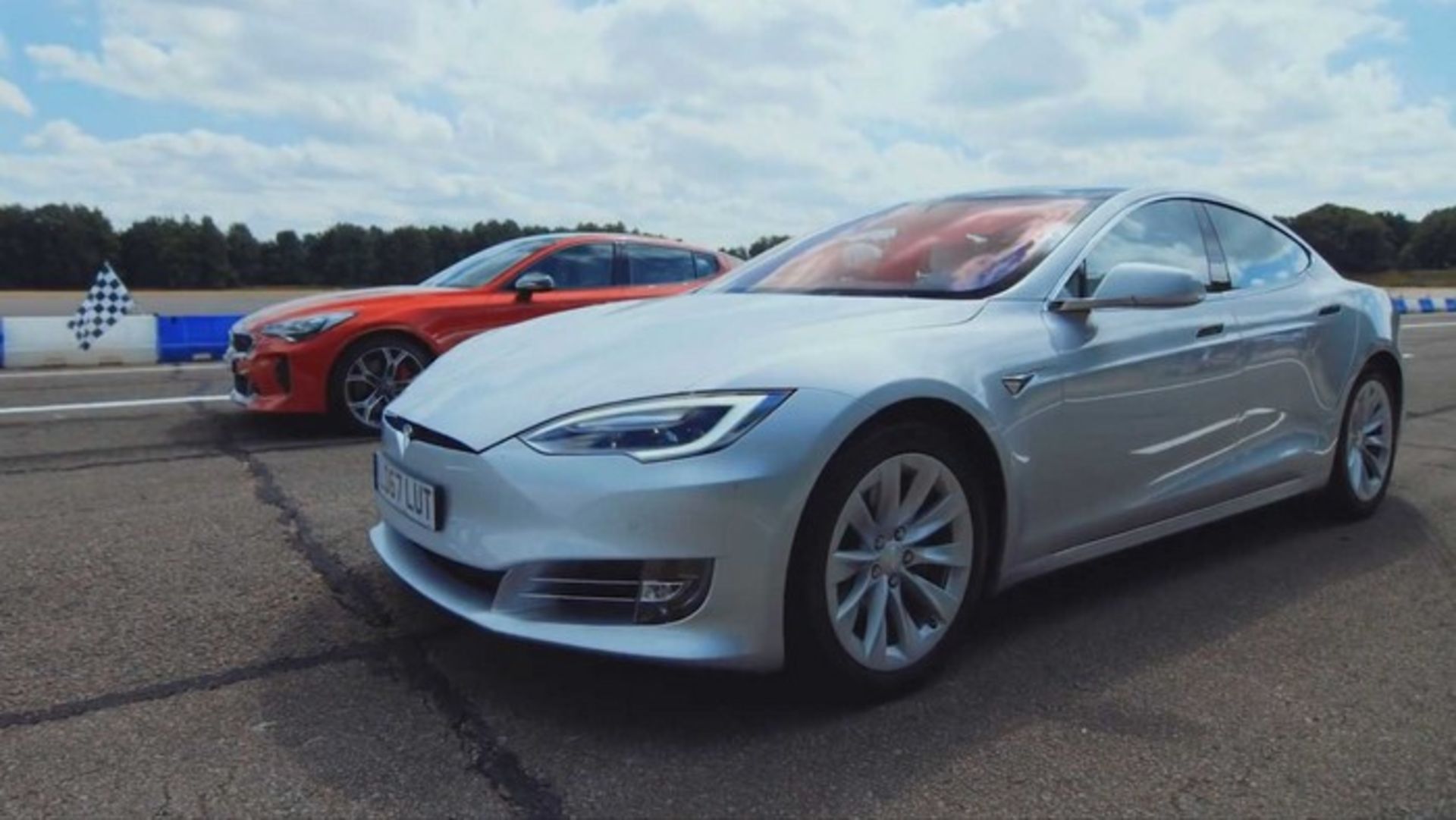 tesla model s/kia stinger