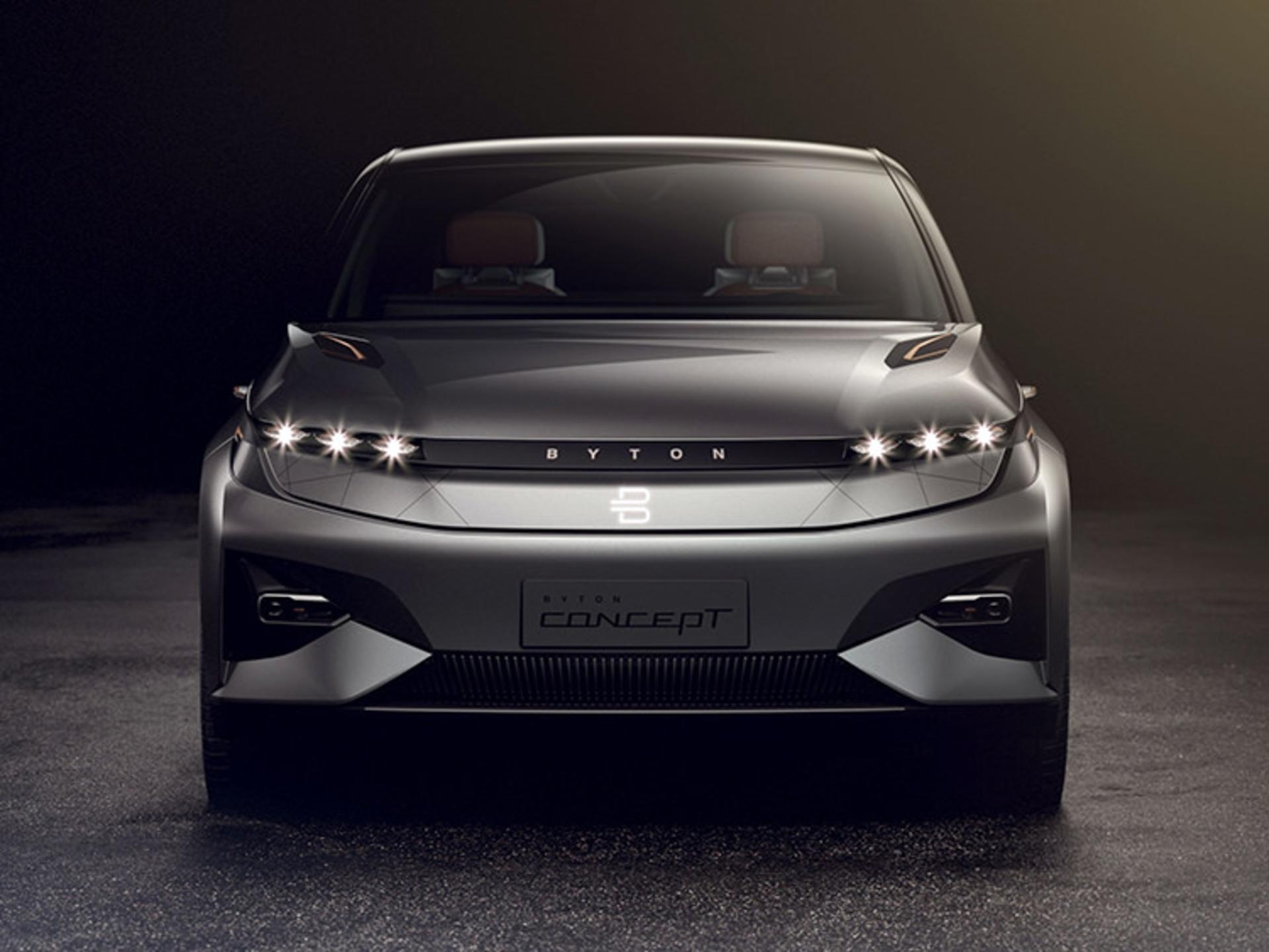 Byton electric car / خودروی الکتریکی بایتون