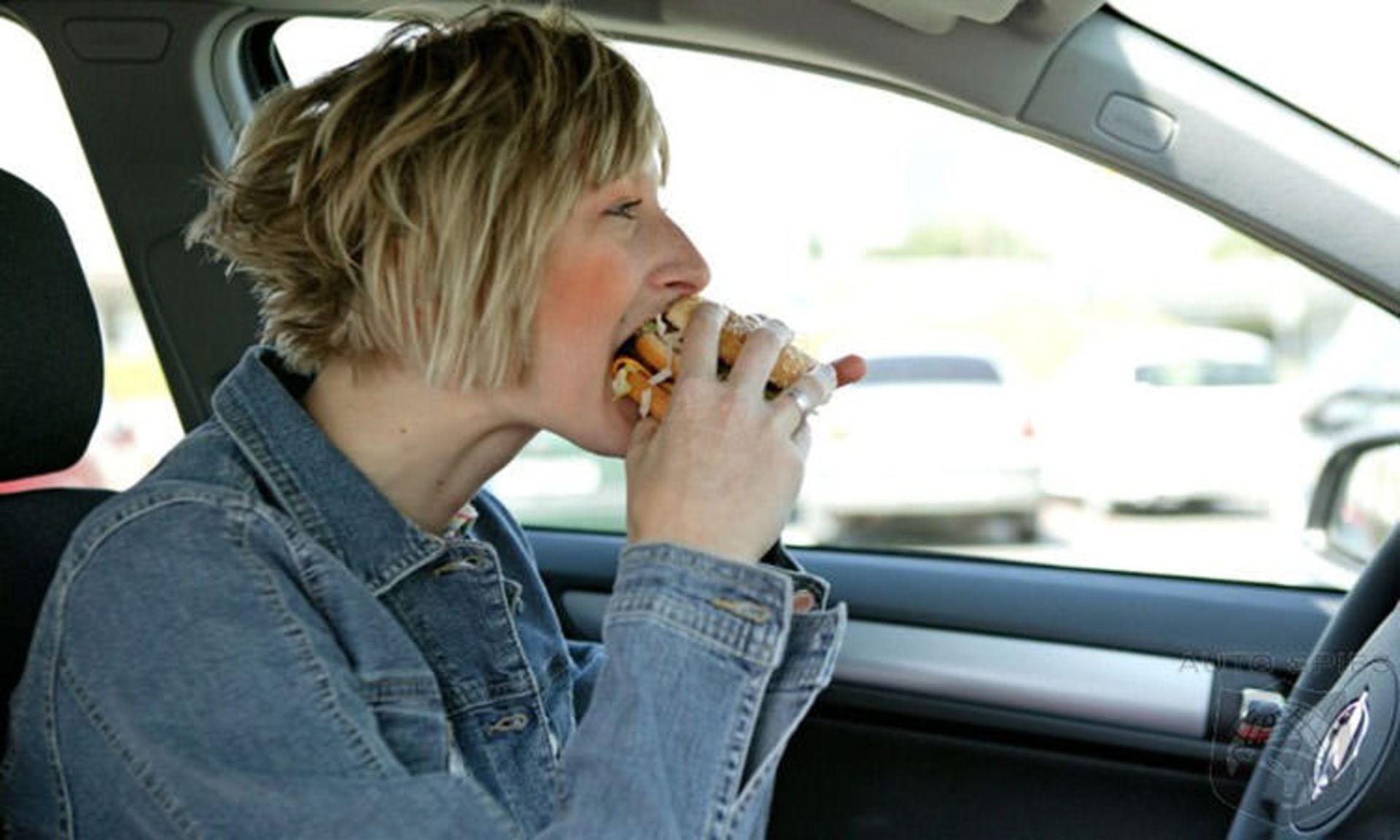 غذا خوردن داخل خودرو