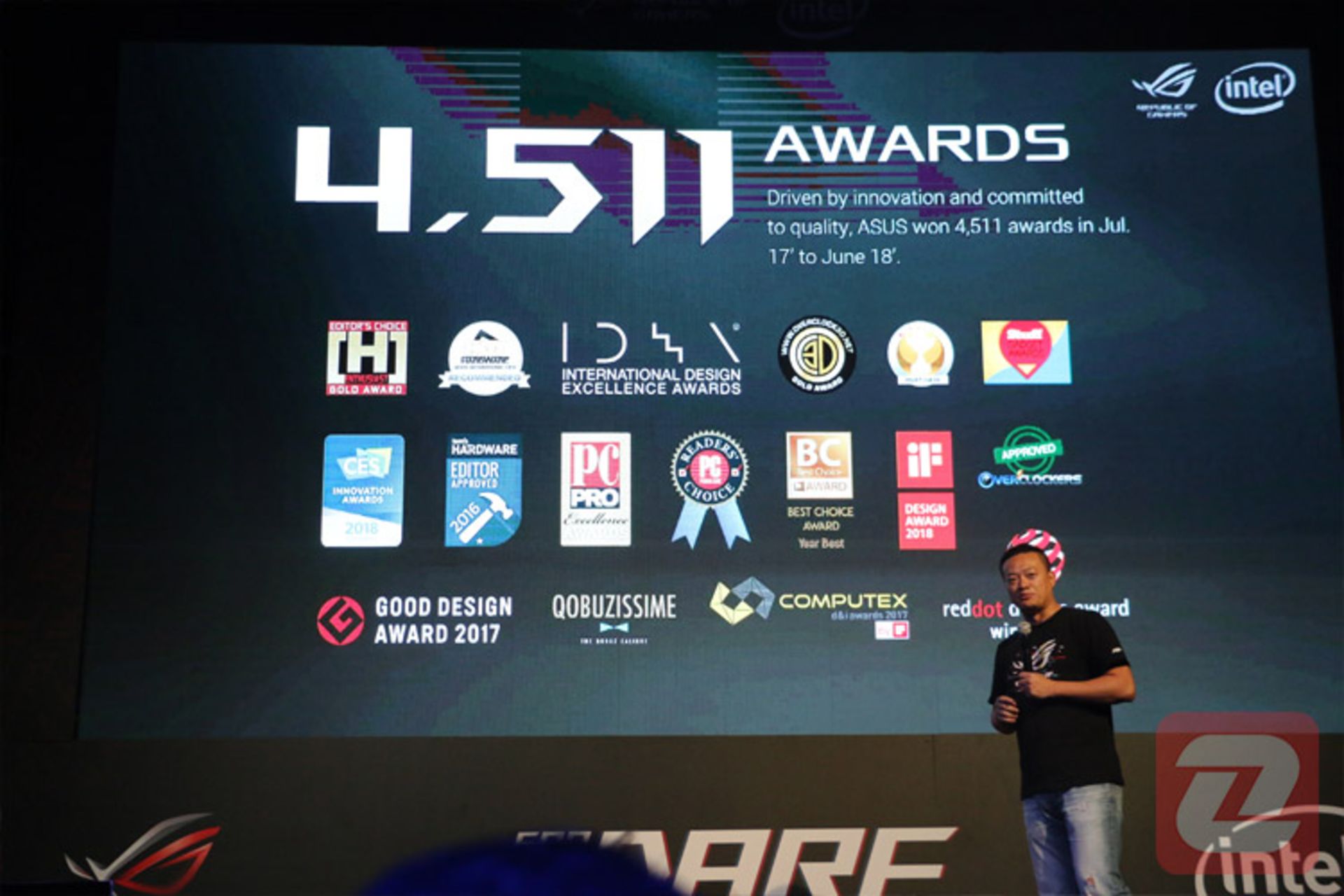 مراسم رونمایی محصولات ایسوس