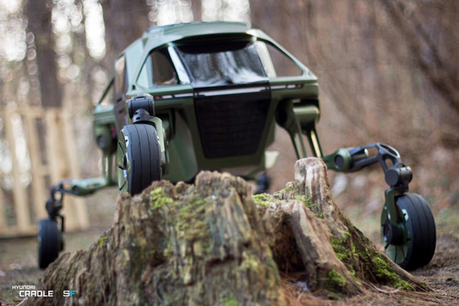 Hyundai Elevate robotic car / هیوندای رباتیک