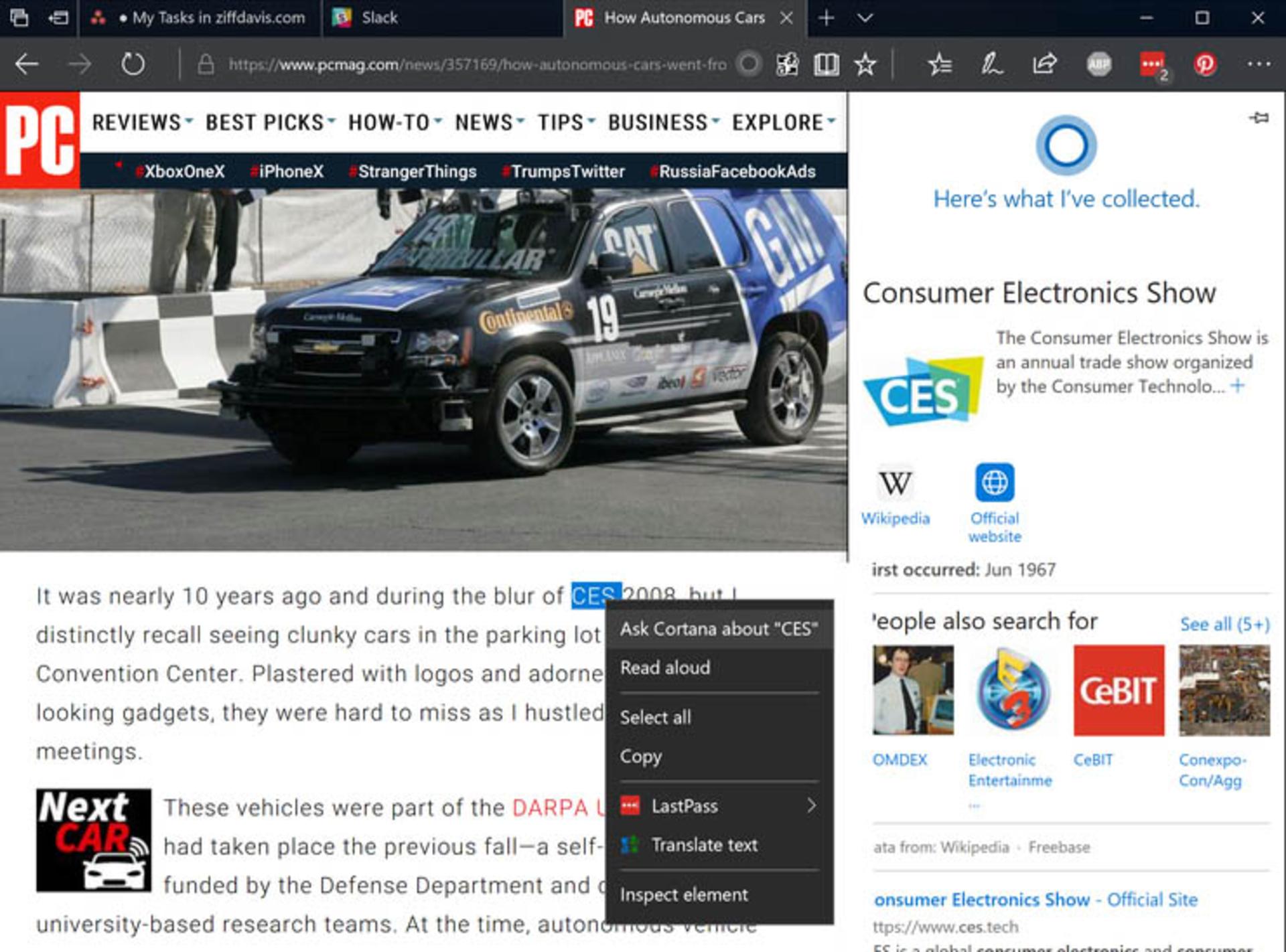 microsfot edge browser / مرورگر اج مایکروسافت