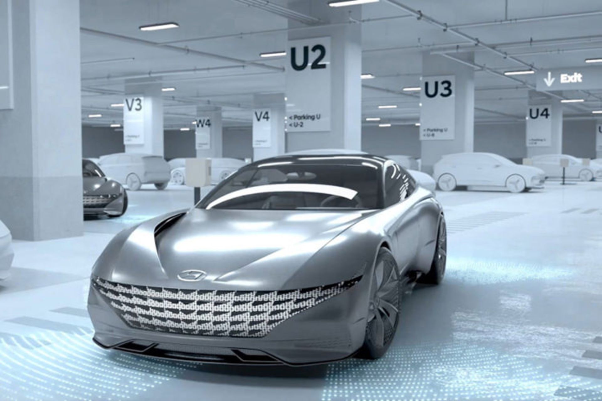 Hyundai autonomous car / خودرو خودران هیوندای