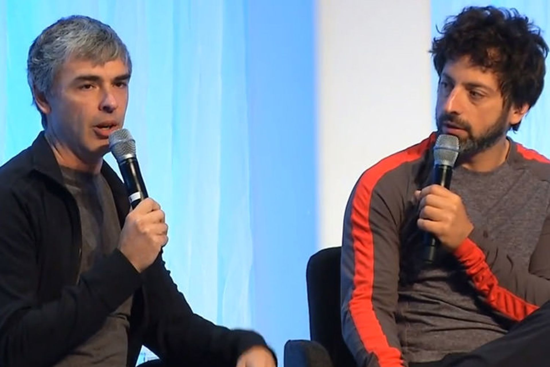 مرجع متخصصين ايران لري پيج (چپ) و سرگئي برين (راست) / Larry Page (Left) and Sergey Brin (Right)