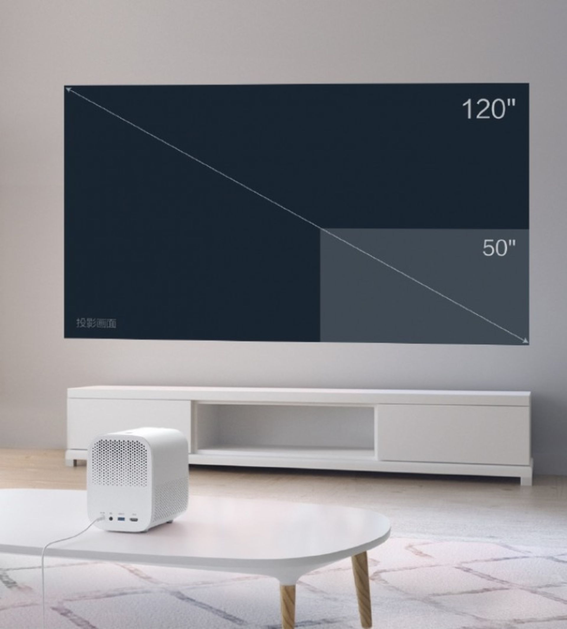شسائومی می هوم لایت پروژکتور/Xiaomi Mi Home Projector Lite