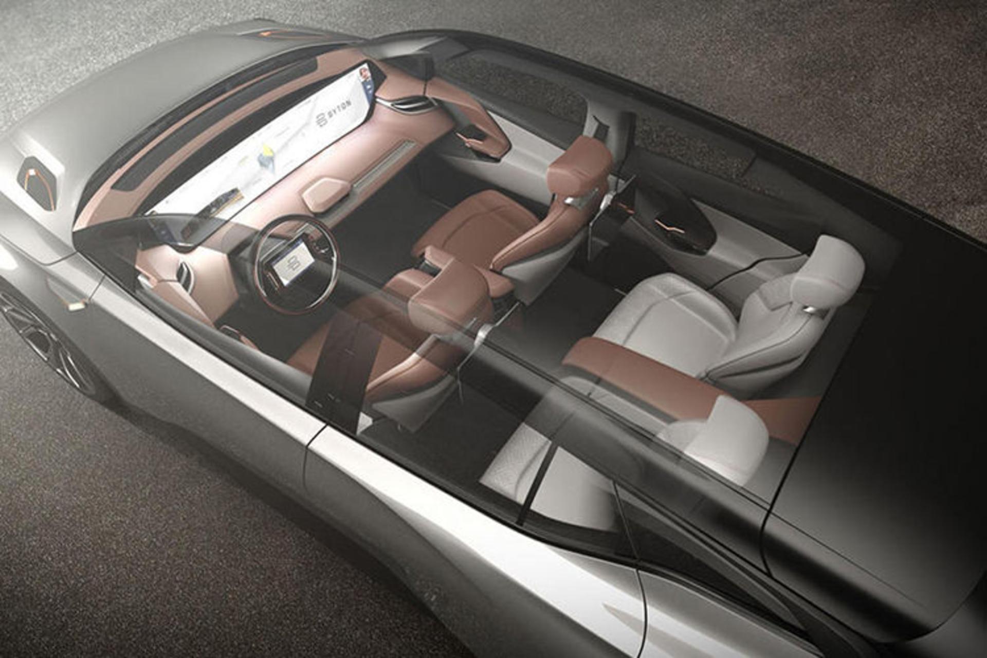 Byton electric car / خودروی الکتریکی بایتون
