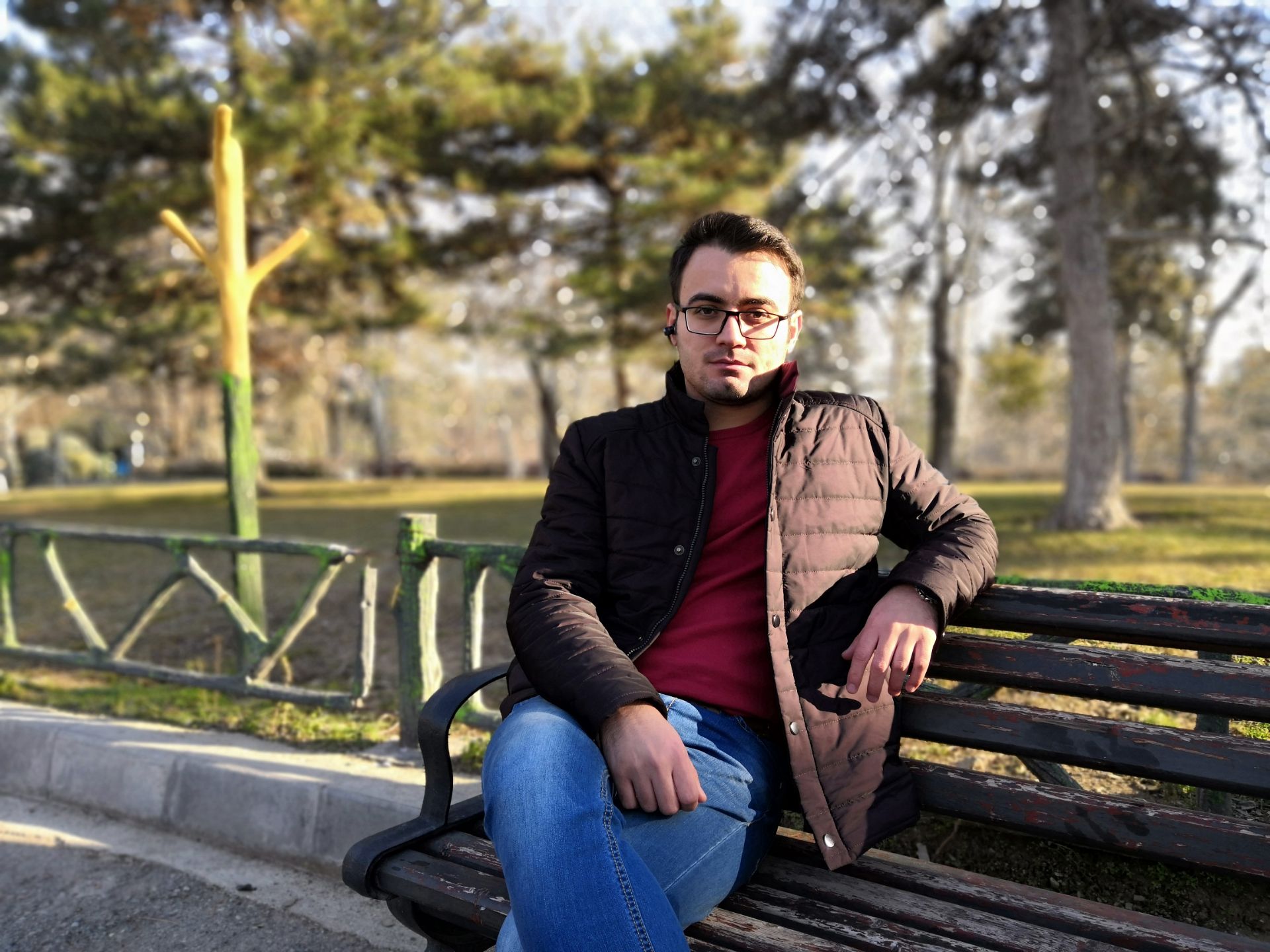 نمونه عکس پرتره دوربین نوا 3 هواوی با افکت بوکه