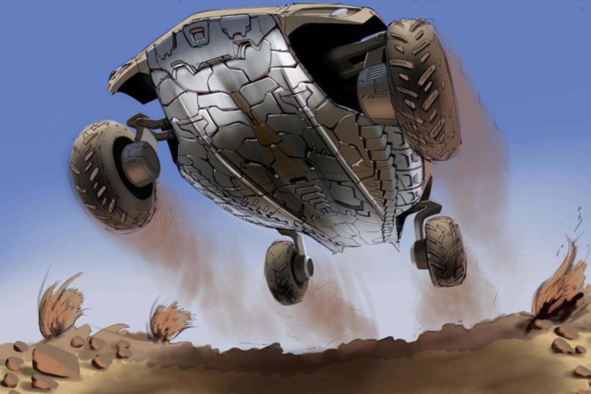 Hyundai Elevate robotic car / هیوندای رباتیک