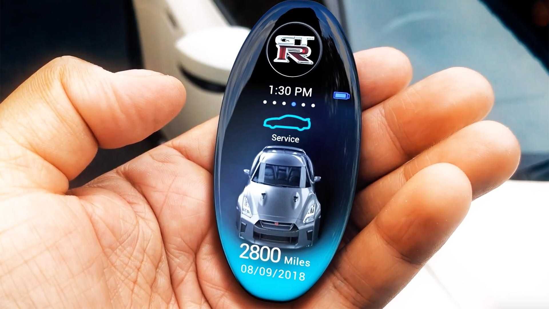 Nissan GT-R Key Fob / کلید هوشمند نیسان GTR