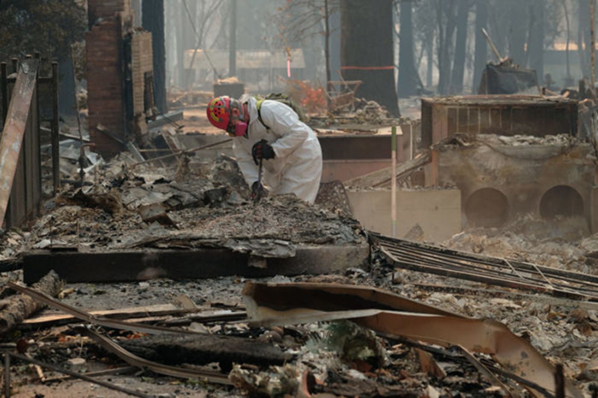 نابودی شهر پارادایس بعد از آتش سوزی گسترده کالیفرنیا